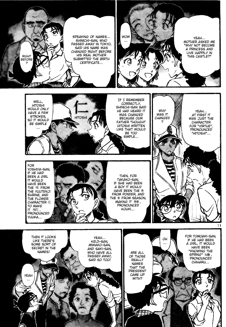 Detective Conan Zinmanga X Chapter 739 Page 11