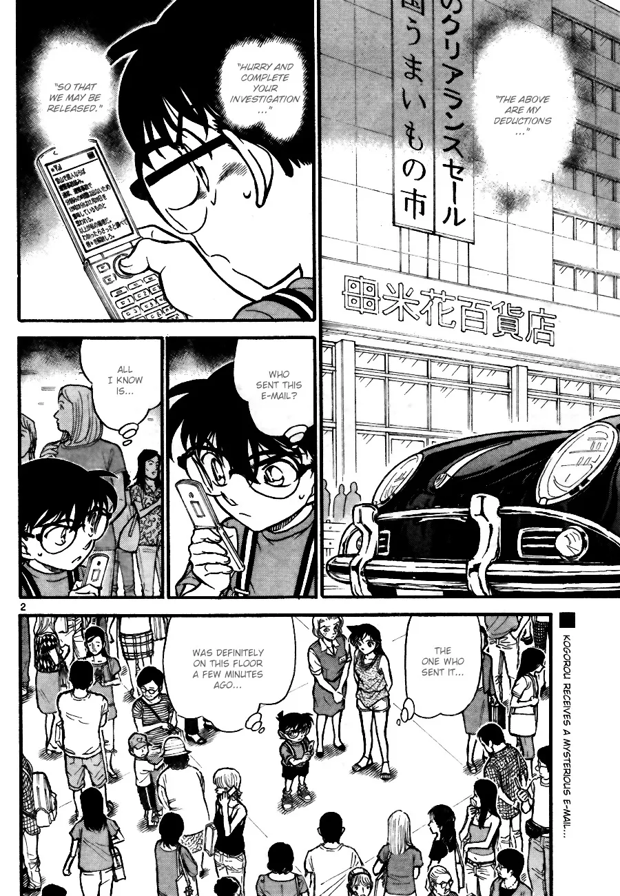 Detective Conan Zinmanga X Chapter 704 Page 2