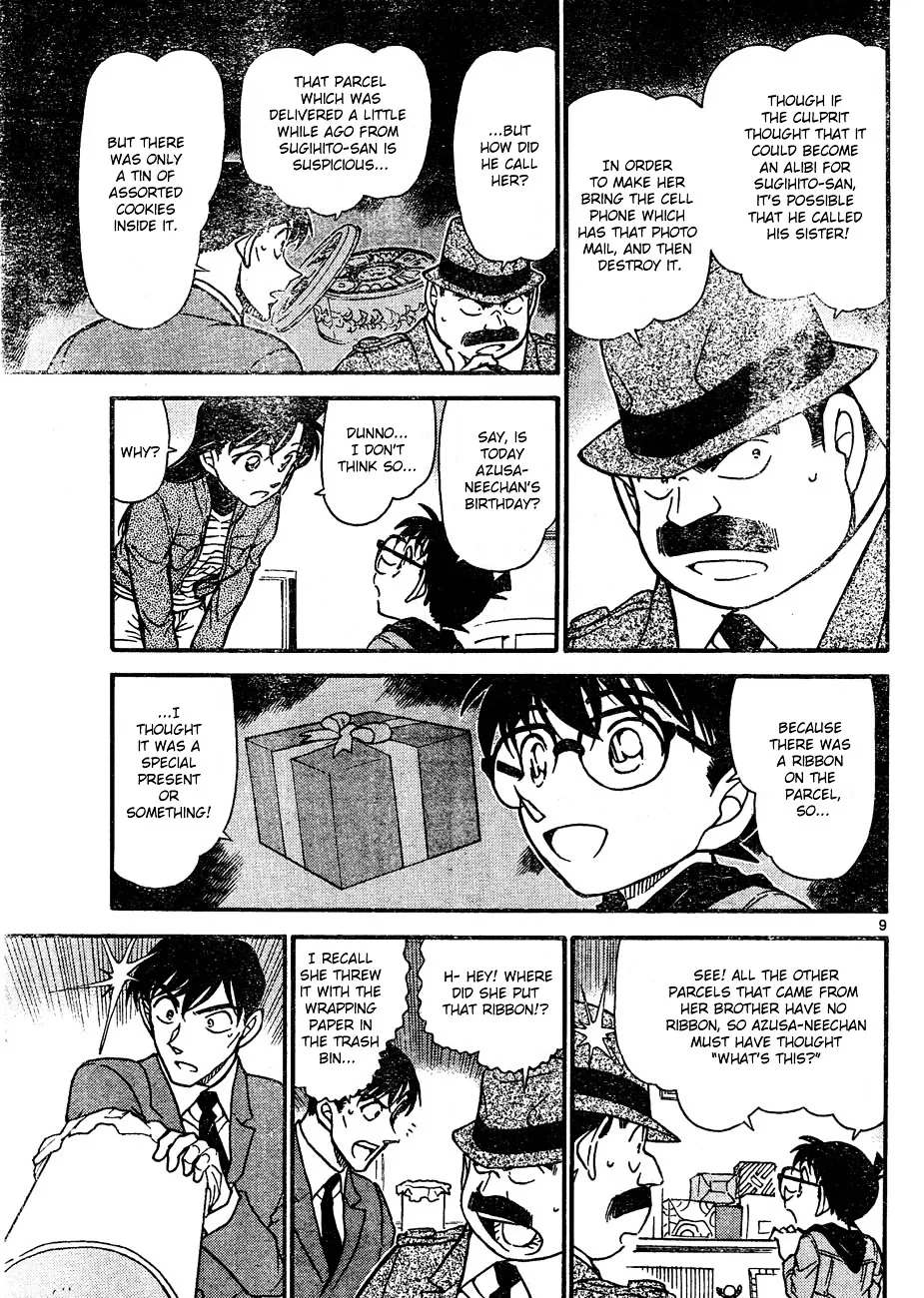 Detective Conan Zinmanga X Chapter 642 Page 9
