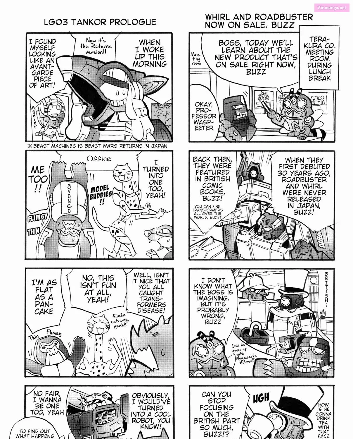 Transformers Legends Zinmanga X Chapter 15 Page 1