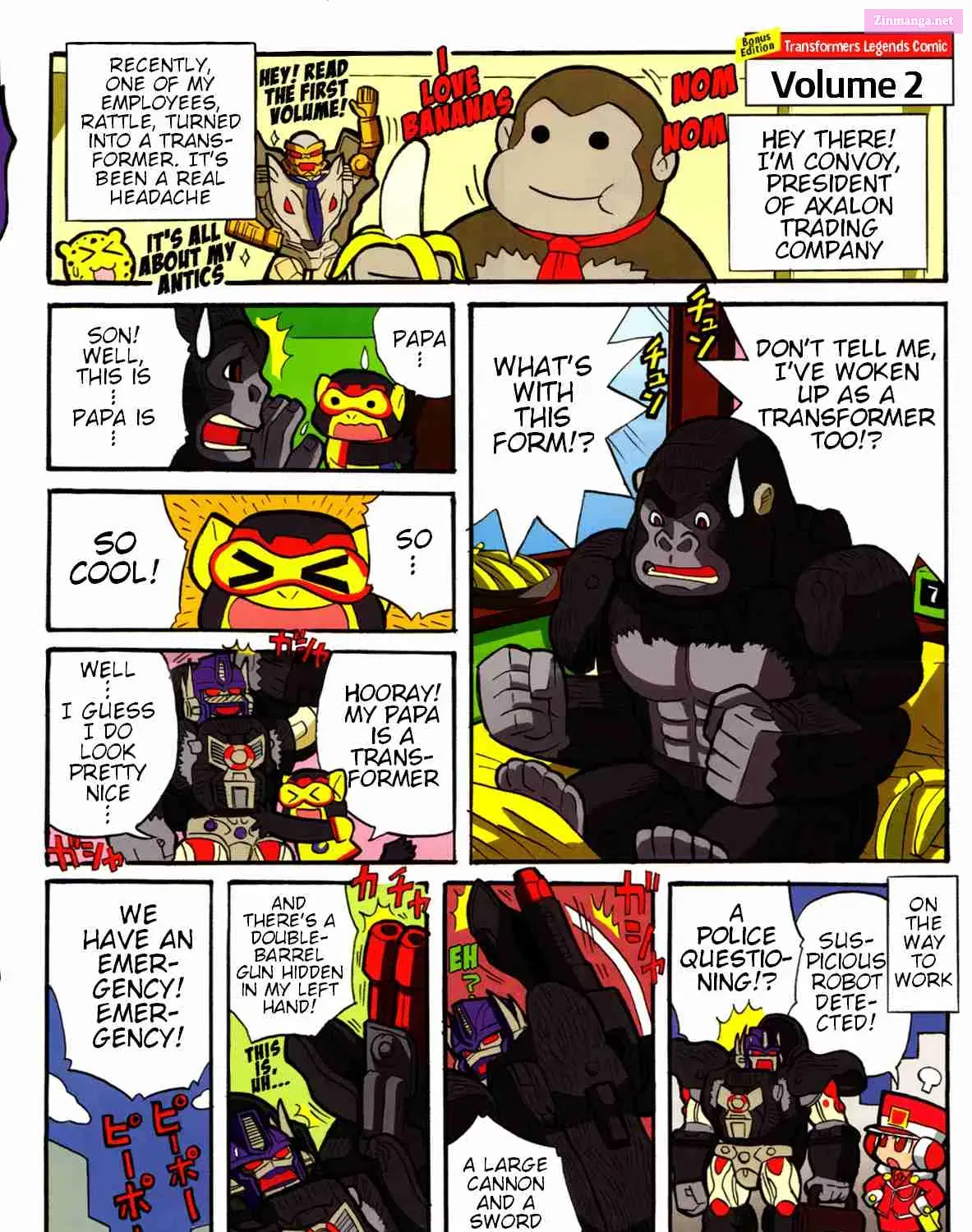 Transformers Legends Zinmanga X Chapter 14.2 Page 1