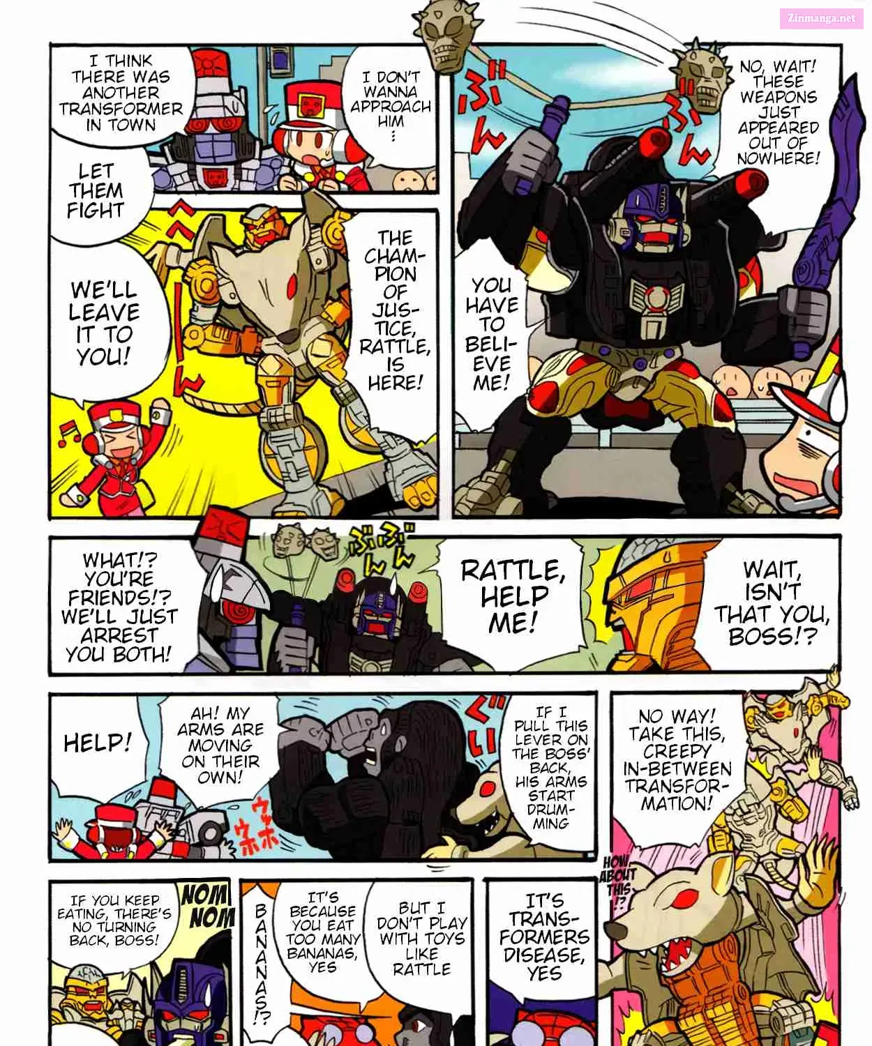 Transformers Legends Zinmanga X Chapter 14.2 Page 3