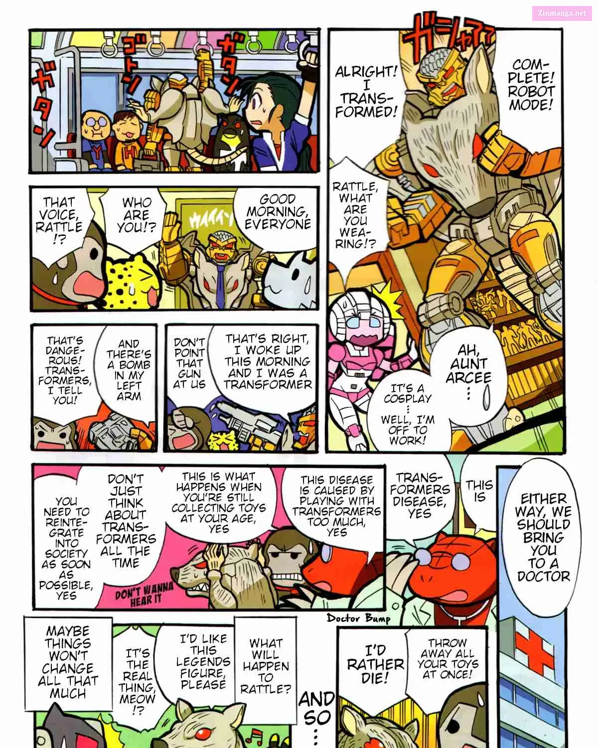 Transformers Legends Zinmanga X Chapter 14.1 Page 3