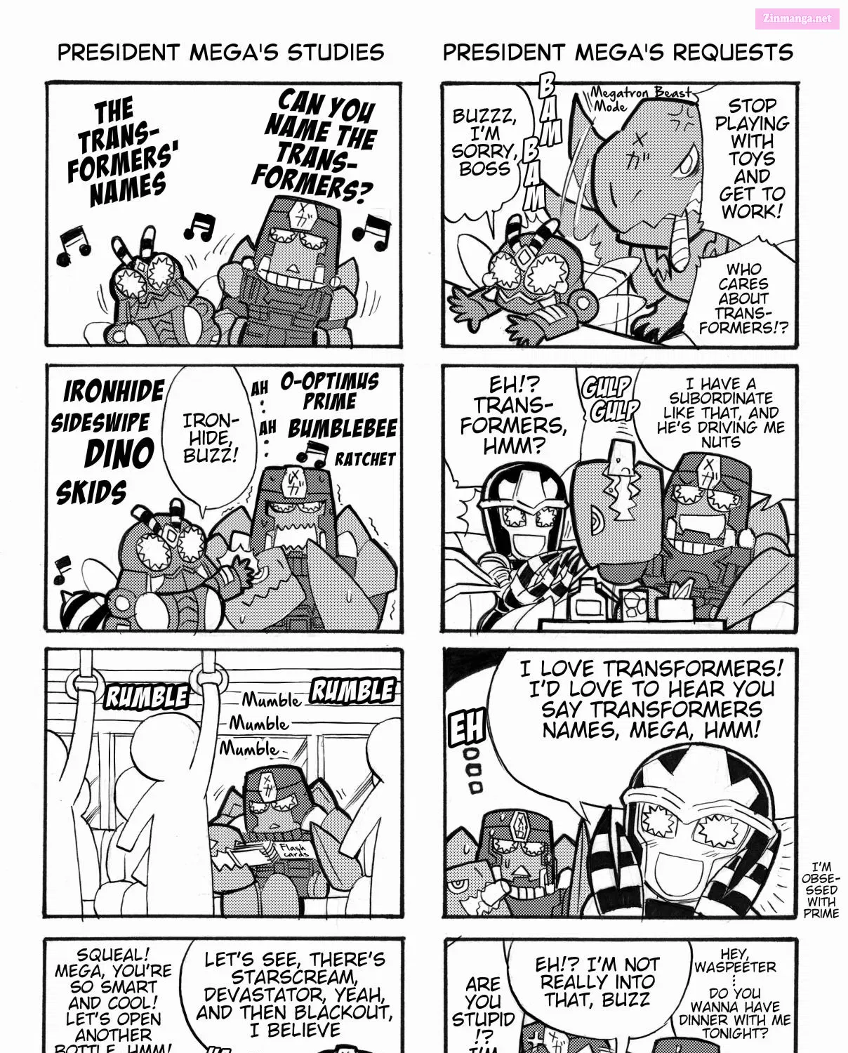 Transformers Legends Zinmanga X Chapter 14 Page 1