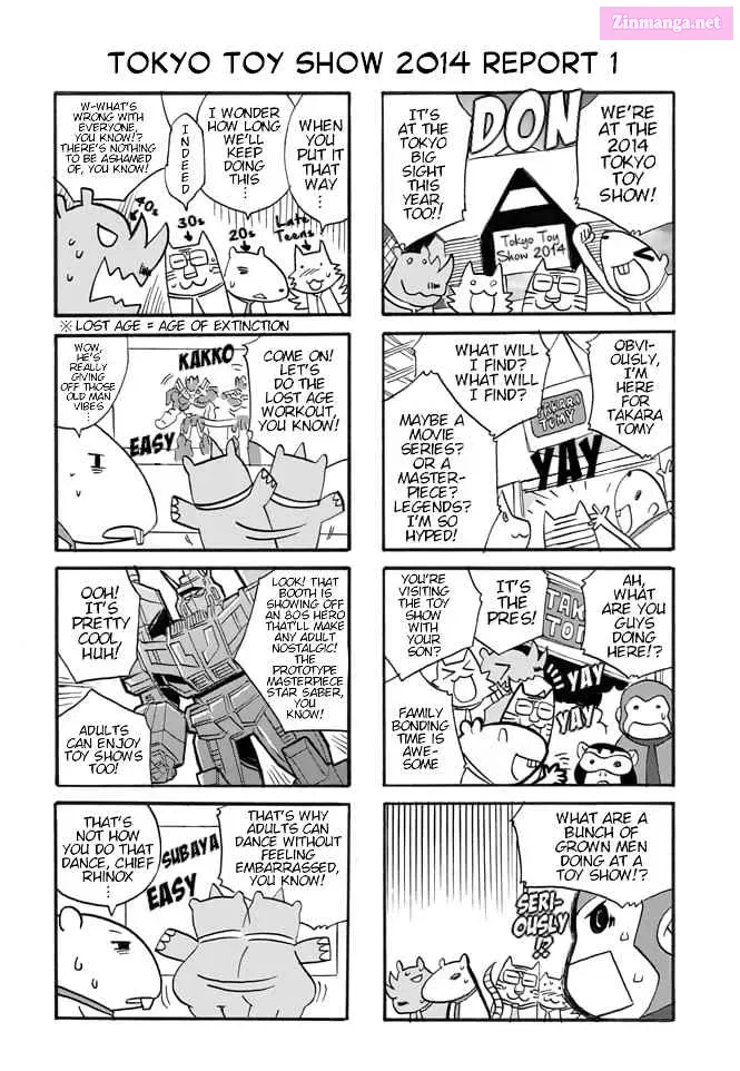Transformers Legends Zinmanga X Chapter 8 Page 1