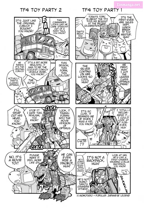 Transformers Legends Zinmanga X Chapter 6 Page 1