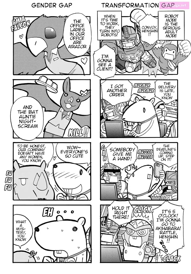 Transformers Legends Zinmanga X Chapter 4 Page 1