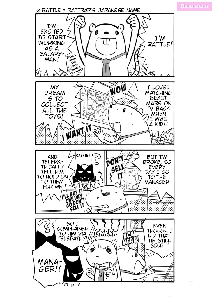 Transformers Legends Zinmanga X Chapter 1 Page 1