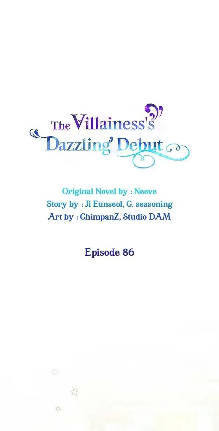The Villainess Debuts Gorgeously Zinmanga X Chapter 86 Page 1