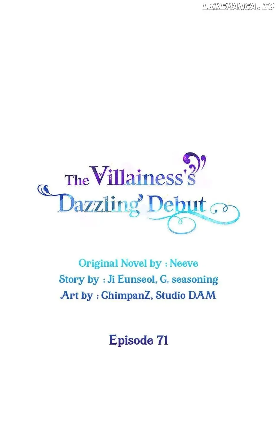The Villainess Debuts Gorgeously Zinmanga X Chapter 71 Page 2