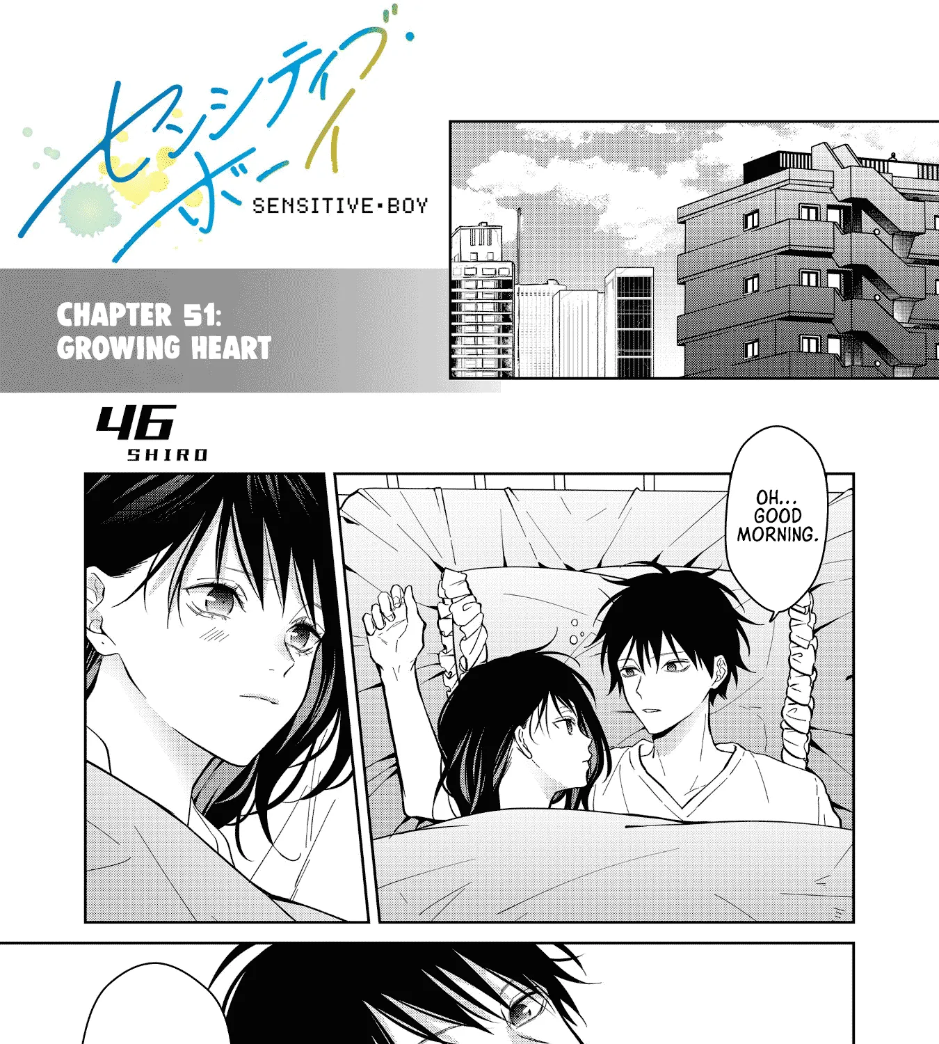 Sensitive Boy Zinmanga X Chapter 51 Page 1
