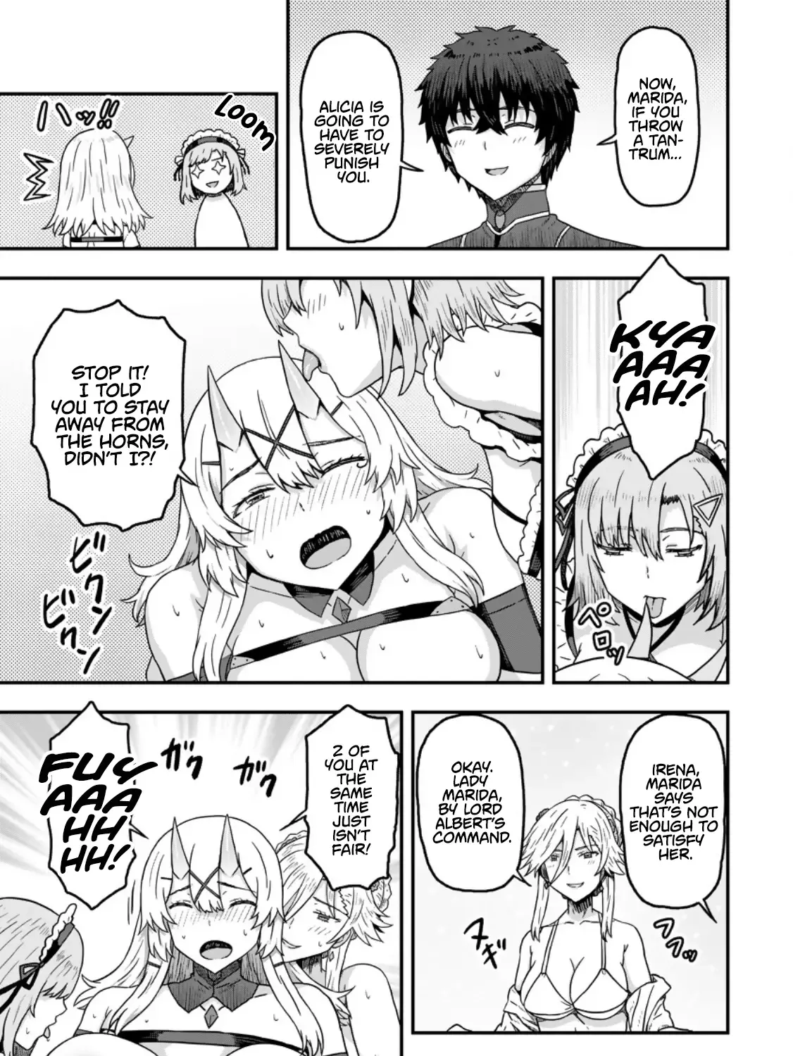 Isekai Saikyou No Yome Desu Ga, Yoru No Tatakai Wa Ore No Hou Ga Tsuyoi You Desu ~Chiryaku O Ikashite Nariagaru Harem Senki~ Zinmanga X Chapter 9 Page 49