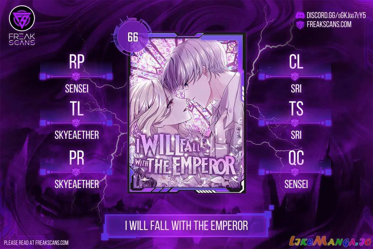 ‏I Will Fall With The Emperor Zinmanga X Chapter 66 Page 1