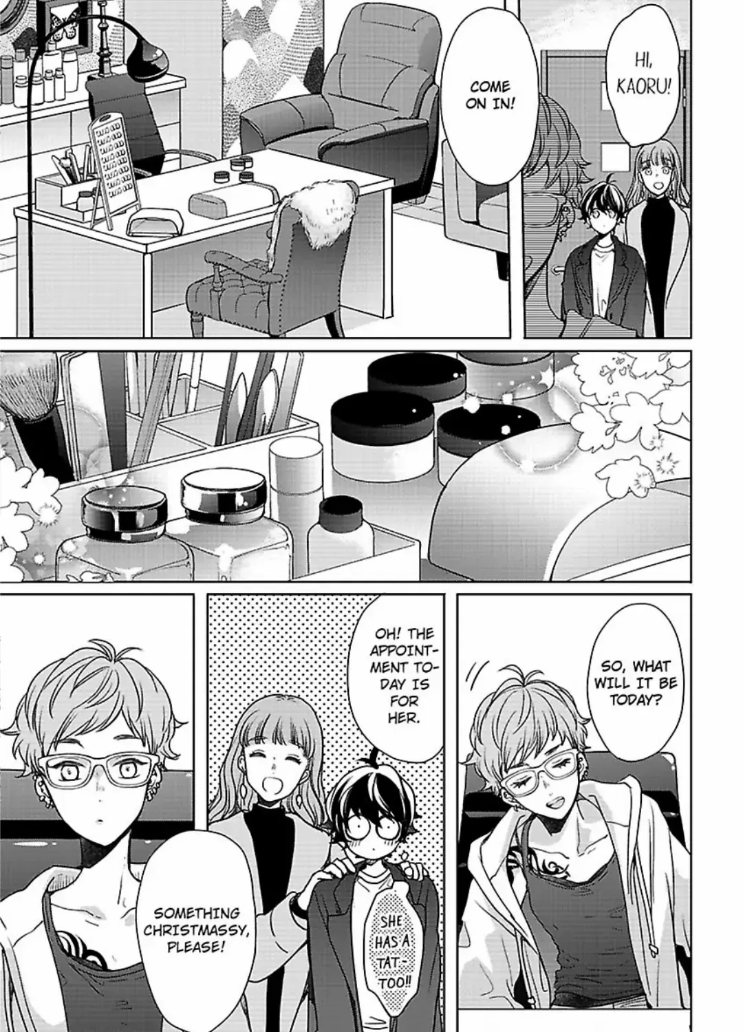 Chippai Kanojo to Bijin Kareshi Zinmanga X Chapter 37 Page 6