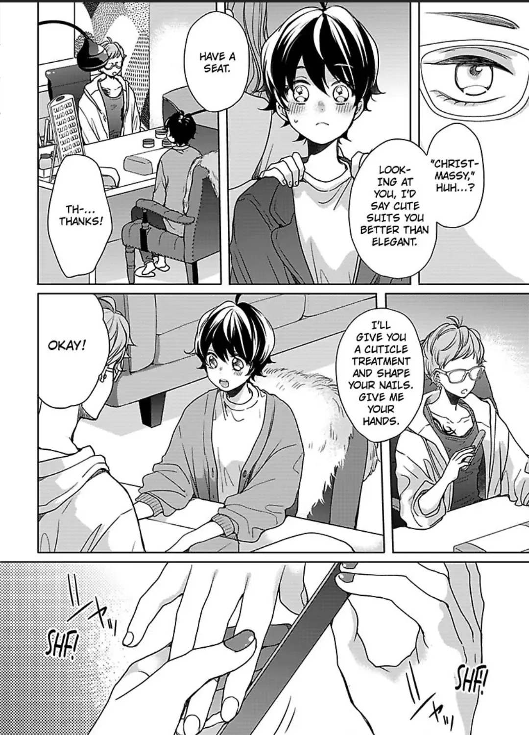 Chippai Kanojo to Bijin Kareshi Zinmanga X Chapter 37 Page 8