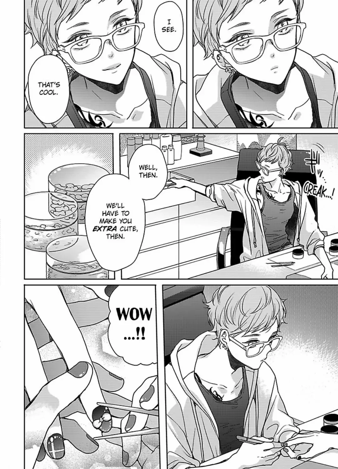 Chippai Kanojo to Bijin Kareshi Zinmanga X Chapter 37 Page 12