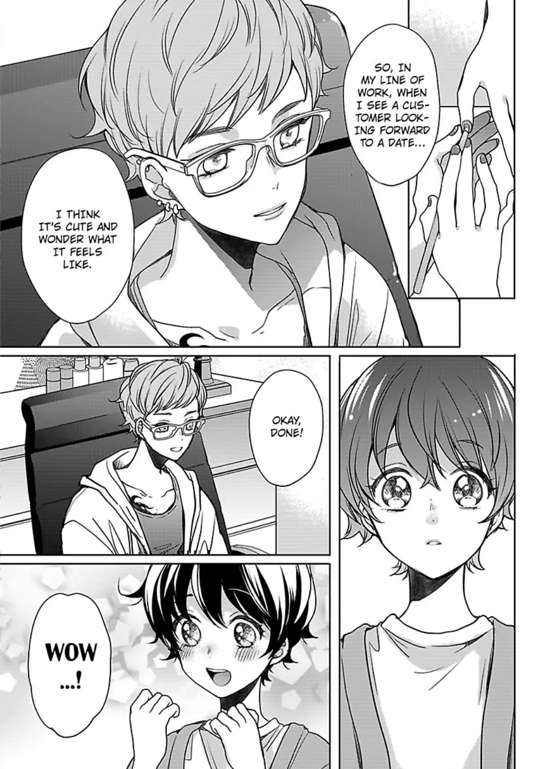 Chippai Kanojo to Bijin Kareshi Zinmanga X Chapter 37 Page 18