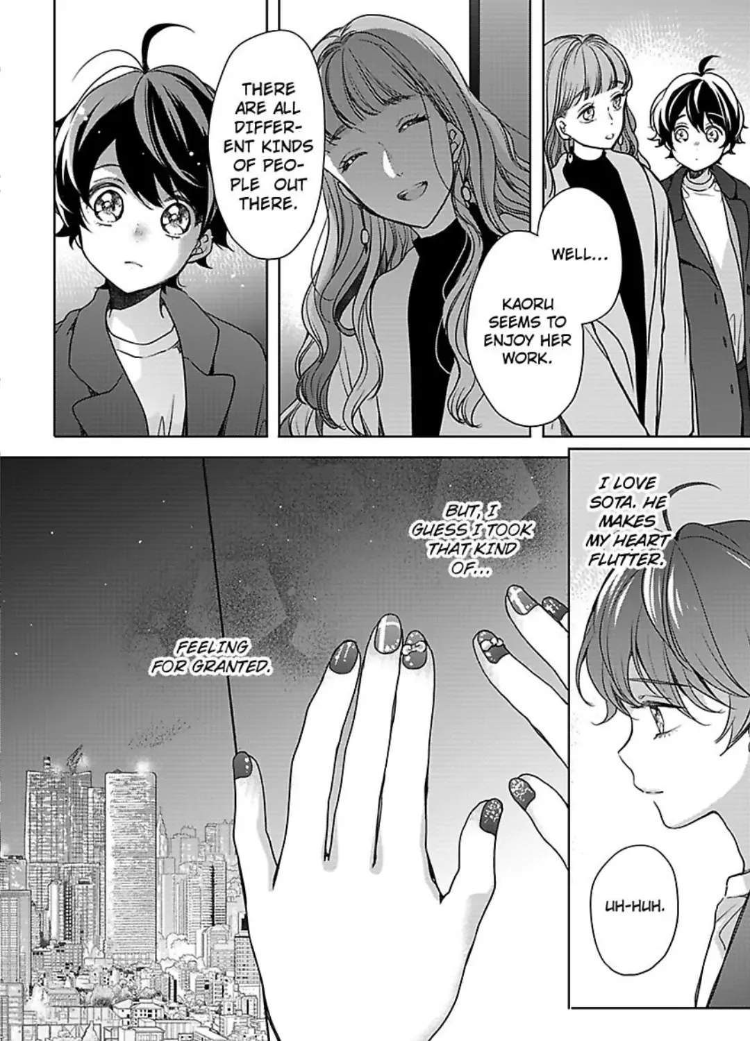 Chippai Kanojo to Bijin Kareshi Zinmanga X Chapter 37 Page 24