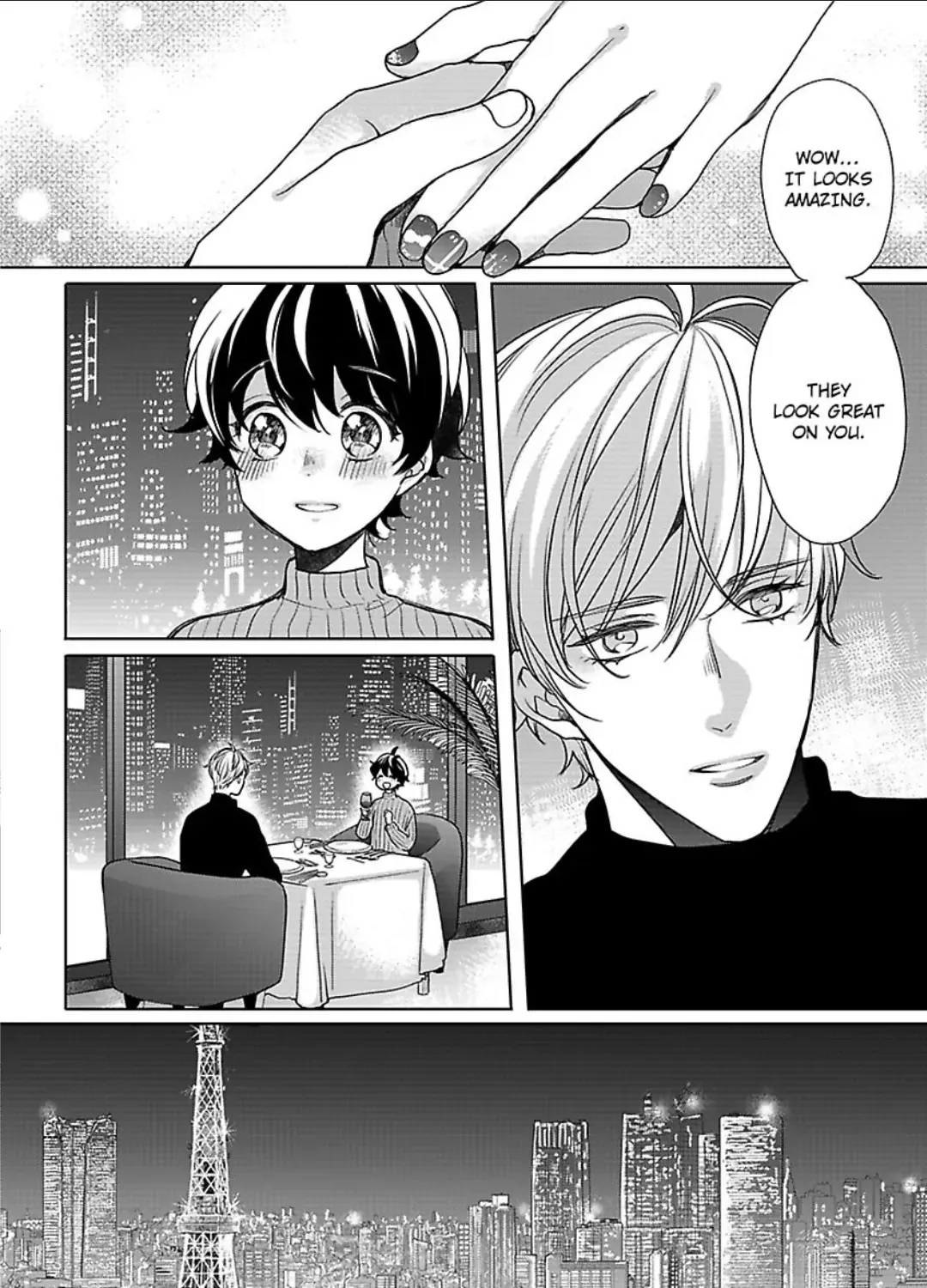 Chippai Kanojo to Bijin Kareshi Zinmanga X Chapter 37 Page 32