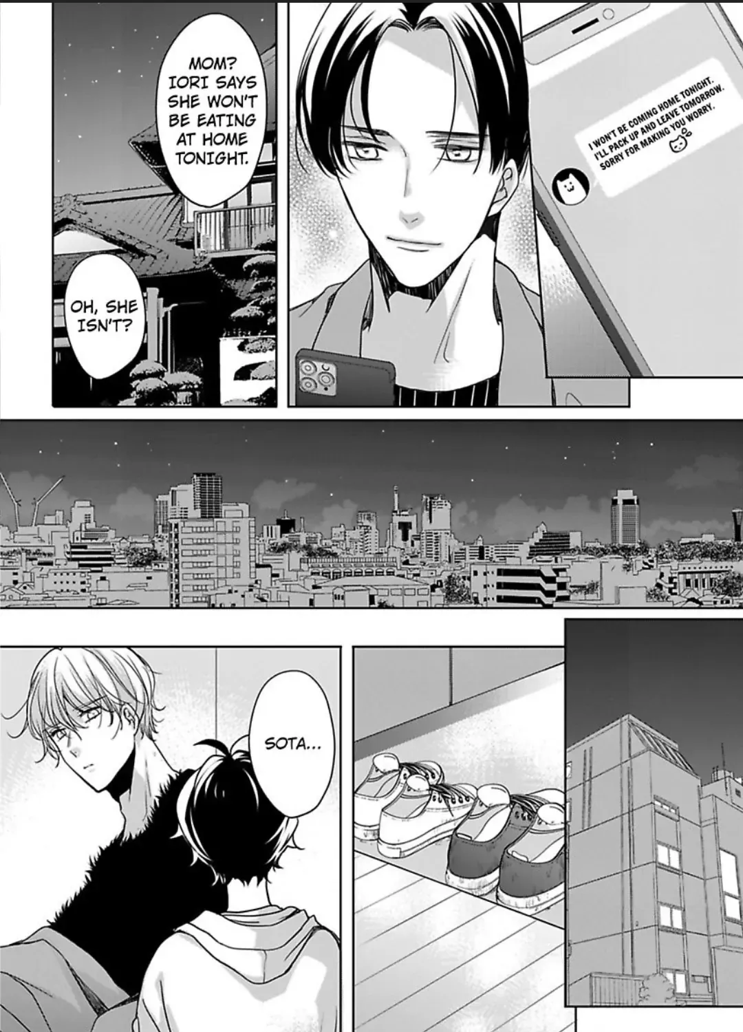 Chippai Kanojo to Bijin Kareshi Zinmanga X Chapter 36 Page 24