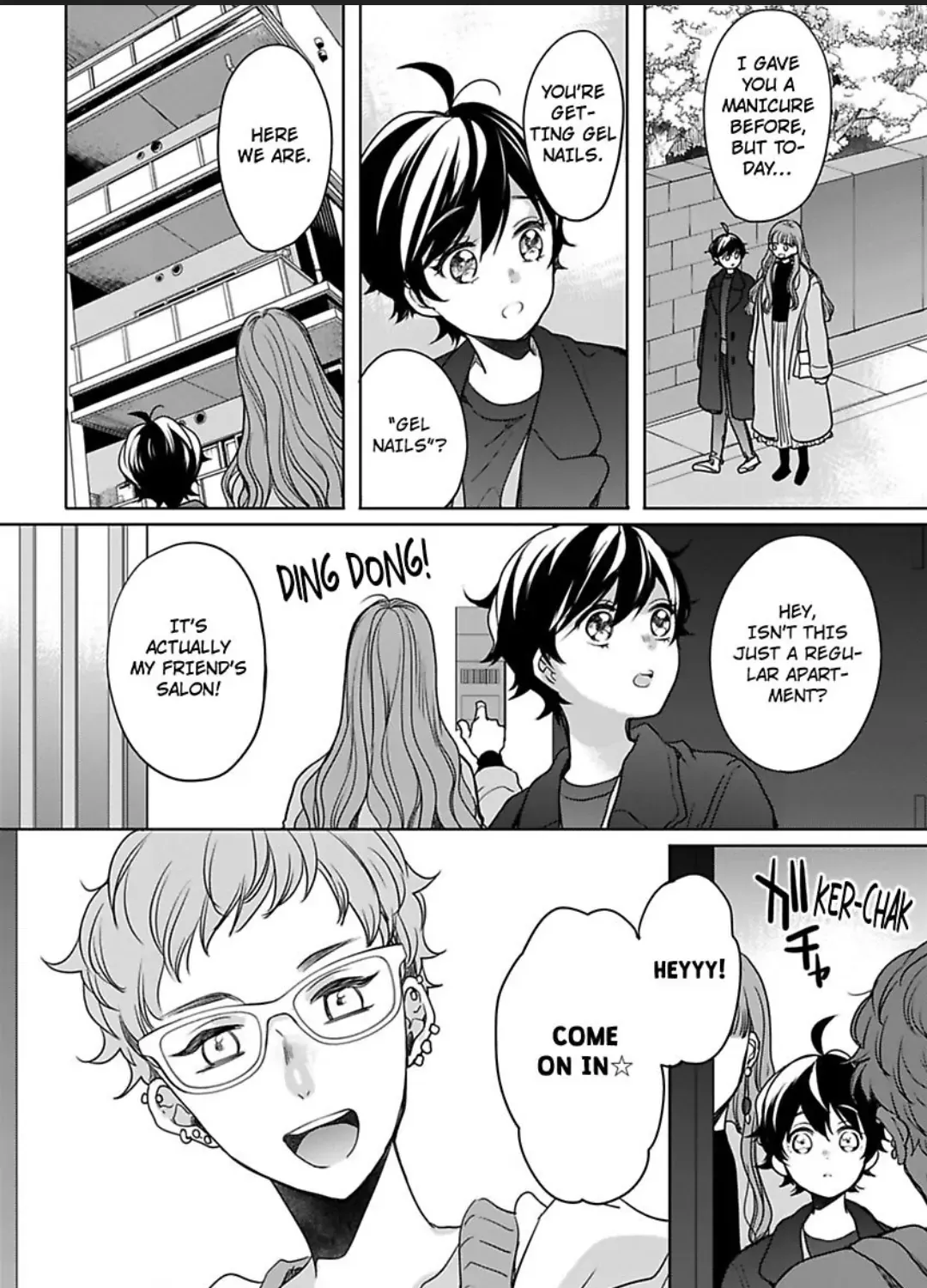 Chippai Kanojo to Bijin Kareshi Zinmanga X Chapter 36 Page 64