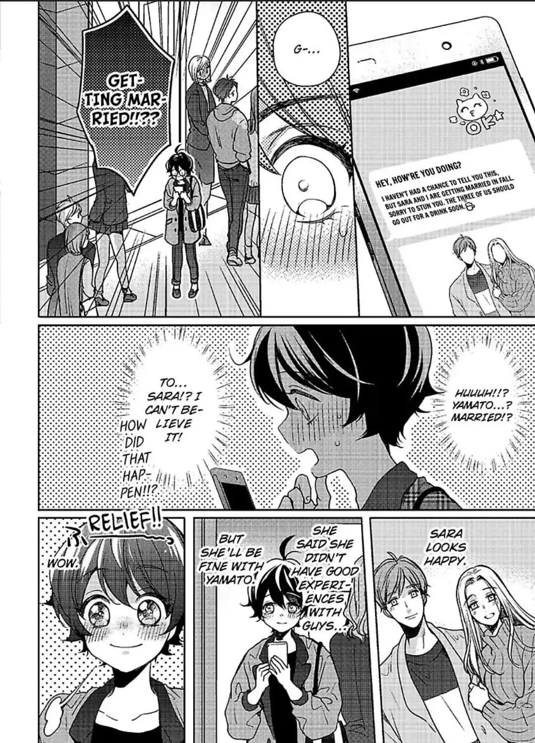 Chippai Kanojo to Bijin Kareshi Zinmanga X Chapter 32 Page 35