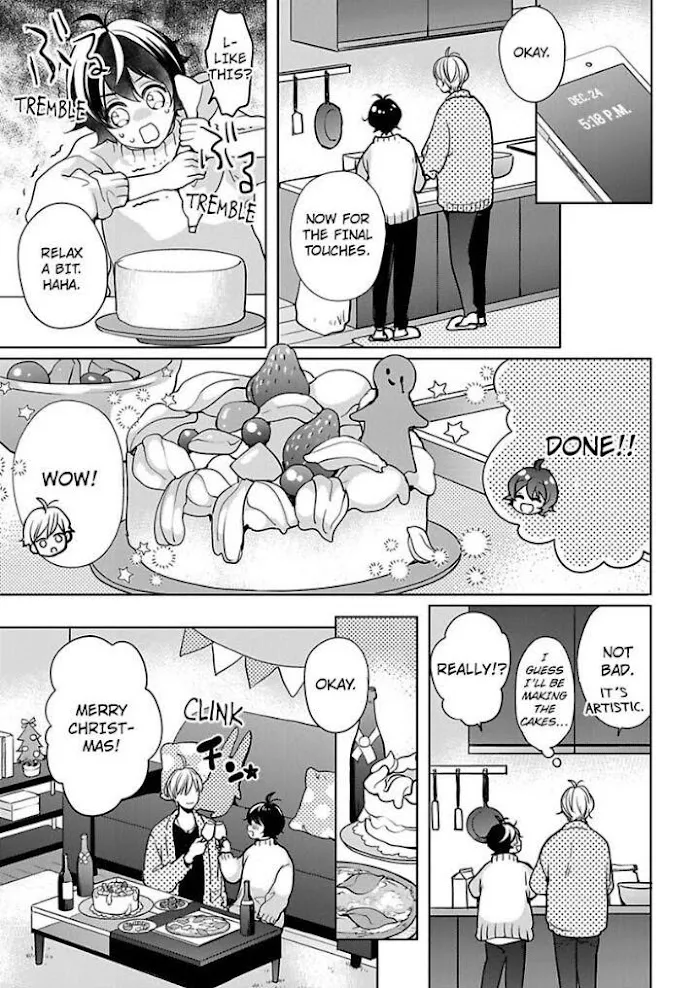 Chippai Kanojo to Bijin Kareshi Zinmanga X Chapter 25 Page 21