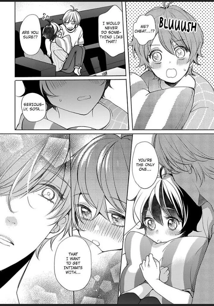 Chippai Kanojo to Bijin Kareshi Zinmanga X Chapter 22 Page 14