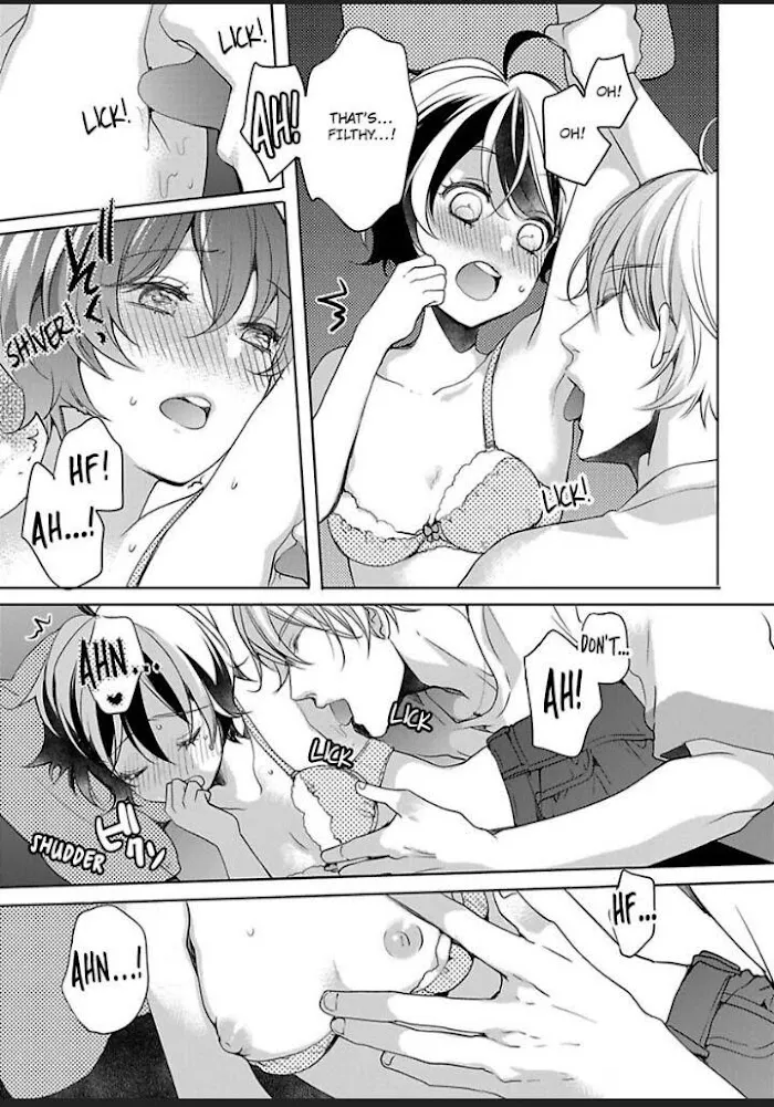Chippai Kanojo to Bijin Kareshi Zinmanga X Chapter 22 Page 17