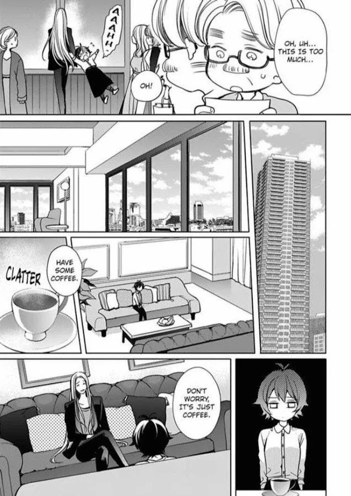 Chippai Kanojo to Bijin Kareshi Zinmanga X Chapter 19 Page 9