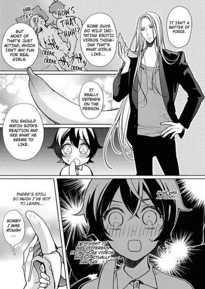 Chippai Kanojo to Bijin Kareshi Zinmanga X Chapter 19 Page 19