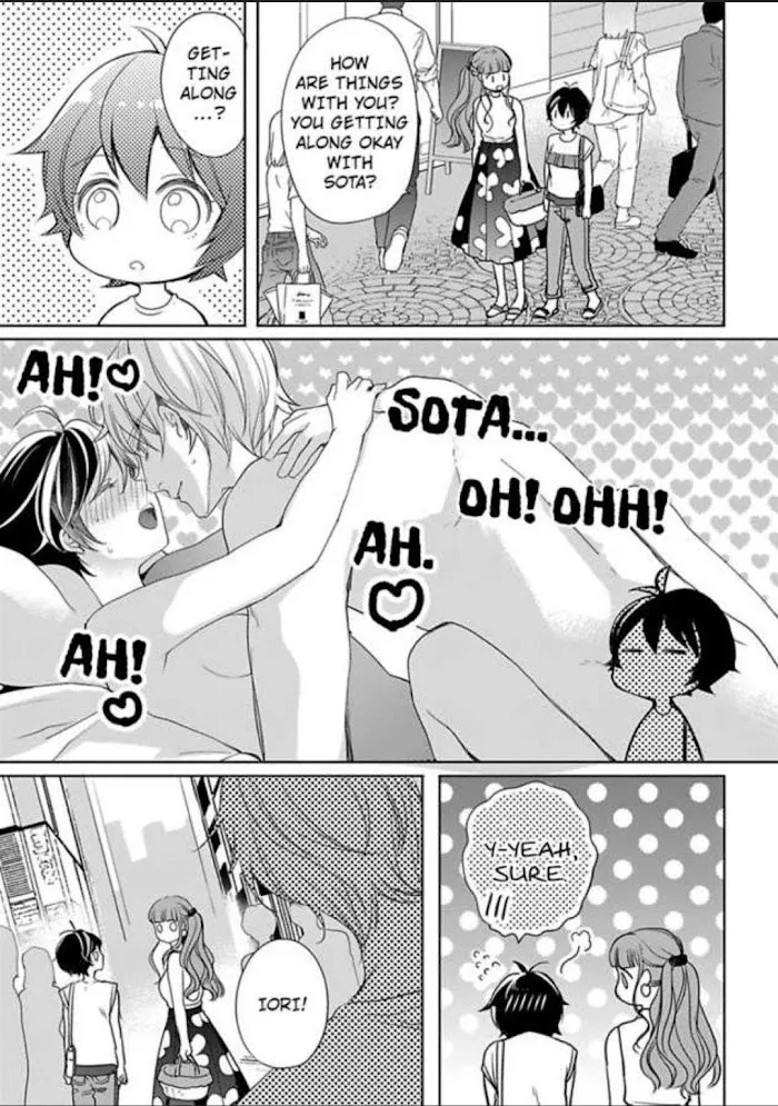 Chippai Kanojo to Bijin Kareshi Zinmanga X Chapter 16 Page 9
