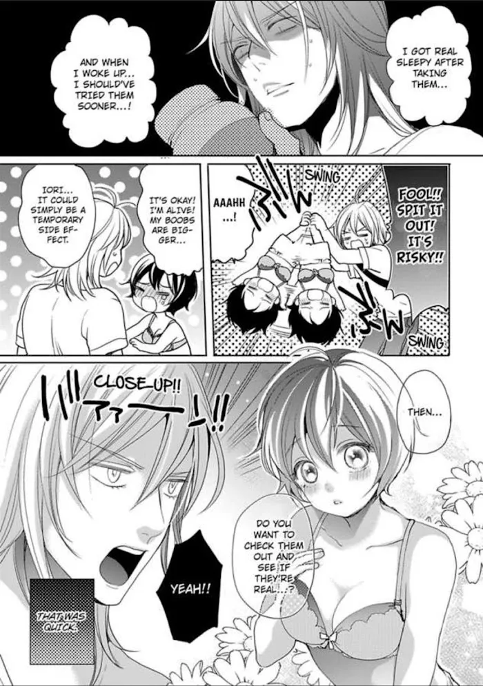 Chippai Kanojo to Bijin Kareshi Zinmanga X Chapter 15 Page 9