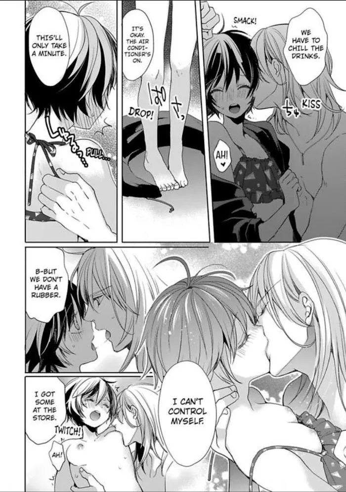 Chippai Kanojo to Bijin Kareshi Zinmanga X Chapter 11 Page 24