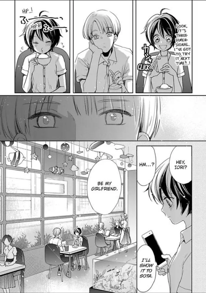 Chippai Kanojo to Bijin Kareshi Zinmanga X Chapter 10 Page 8