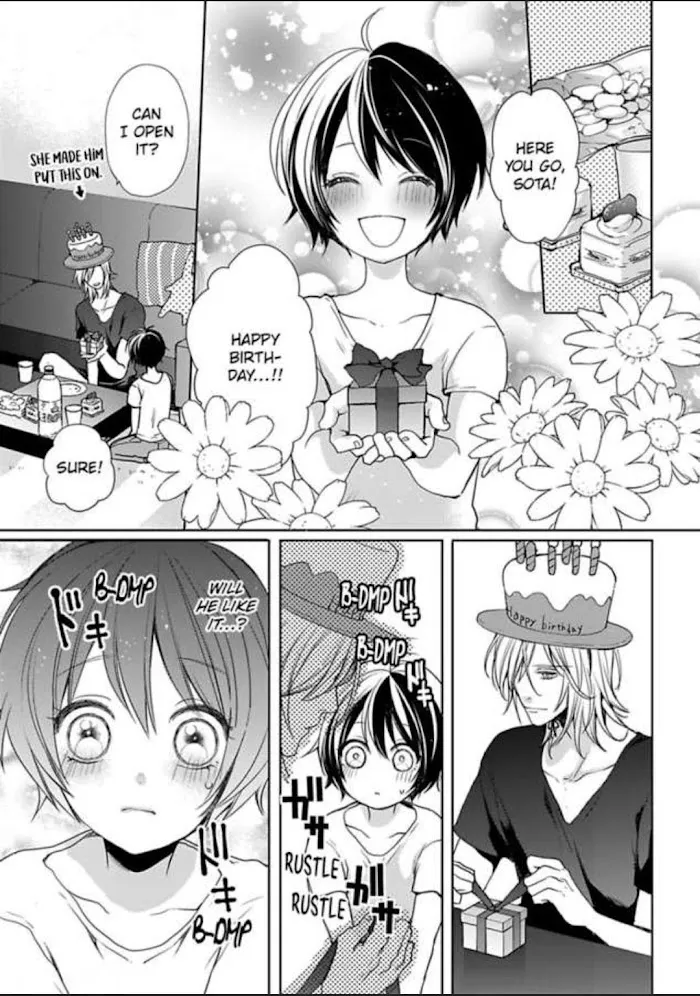 Chippai Kanojo to Bijin Kareshi Zinmanga X Chapter 9 Page 1