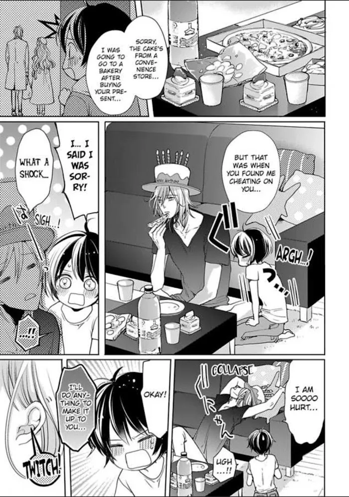 Chippai Kanojo to Bijin Kareshi Zinmanga X Chapter 9 Page 5
