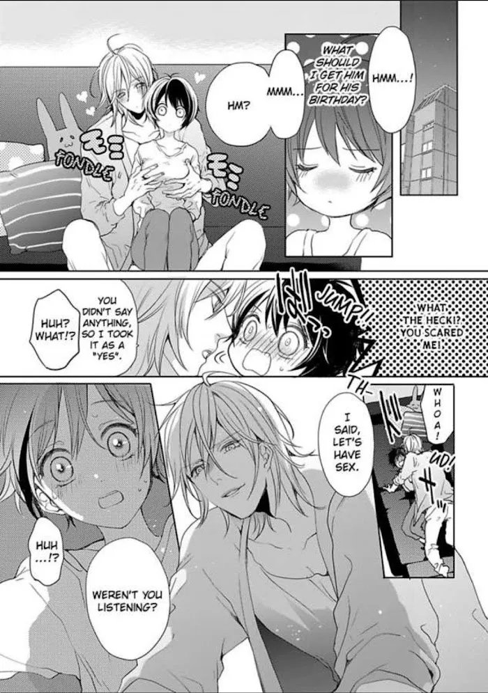 Chippai Kanojo to Bijin Kareshi Zinmanga X Chapter 8 Page 9