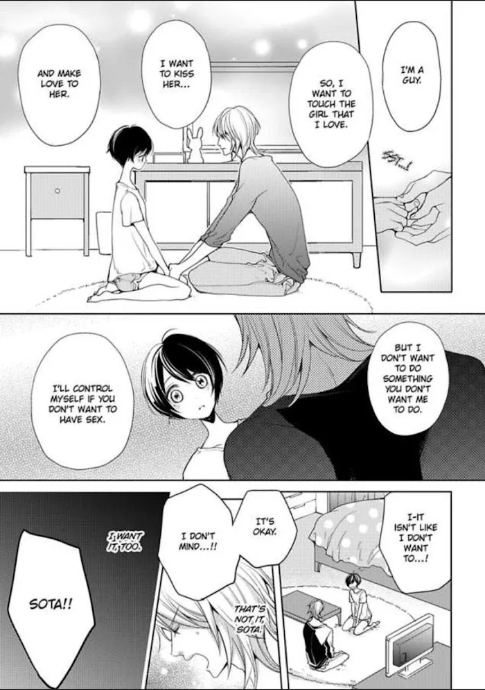 Chippai Kanojo to Bijin Kareshi Zinmanga X Chapter 3 Page 23
