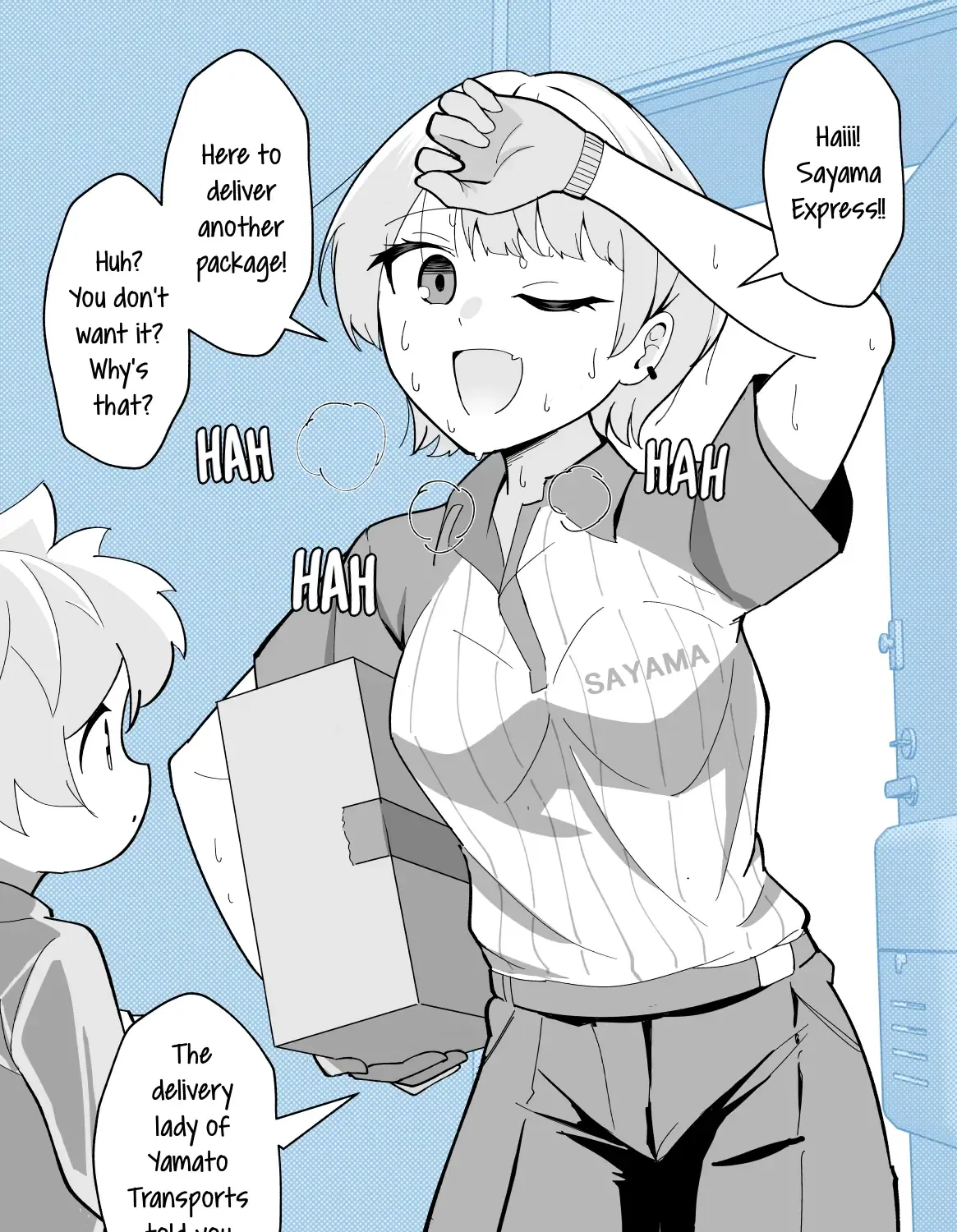 The Delivery Lady Came Zinmanga X Chapter 16 Page 1