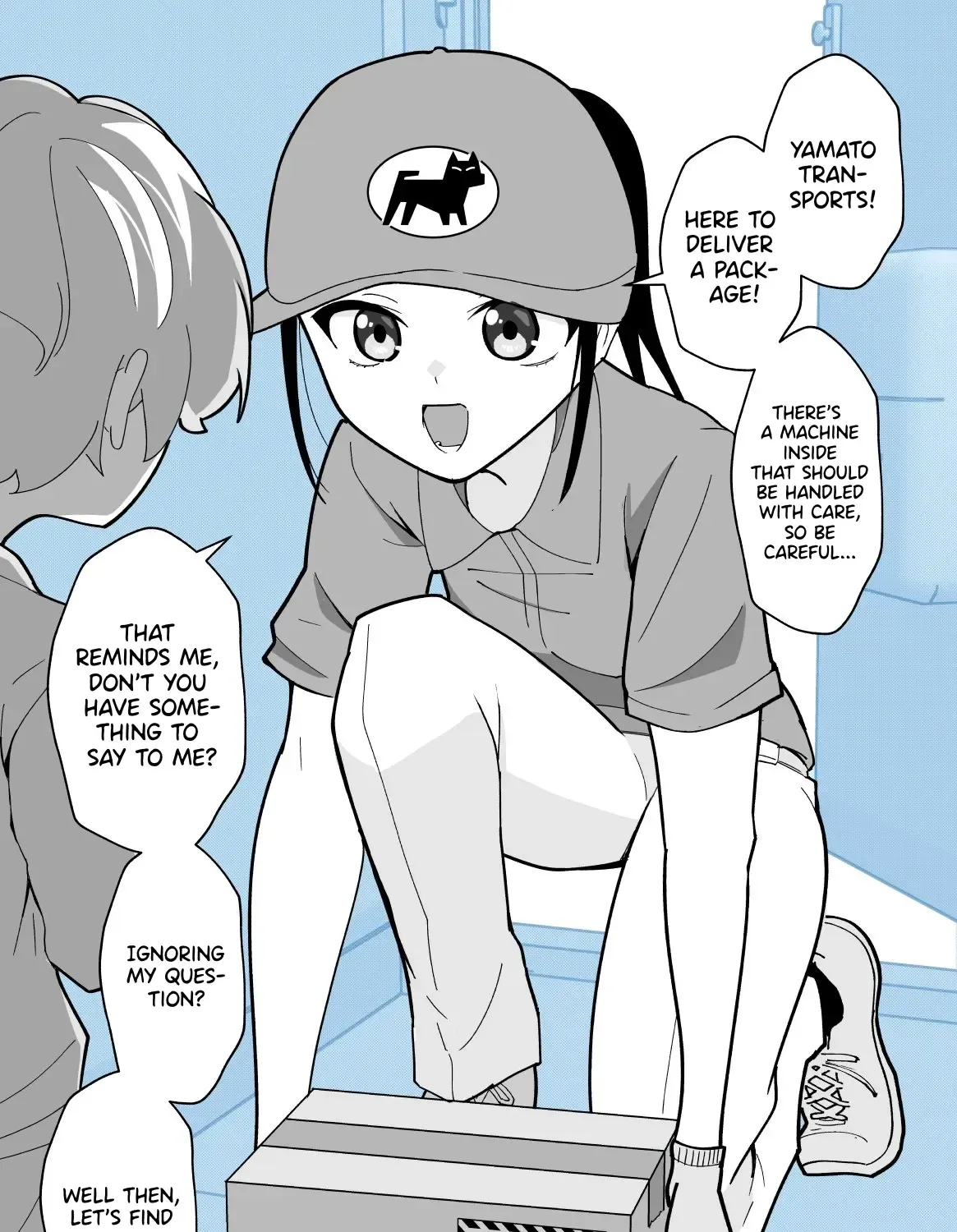 The Delivery Lady Came Zinmanga X Chapter 15 Page 1