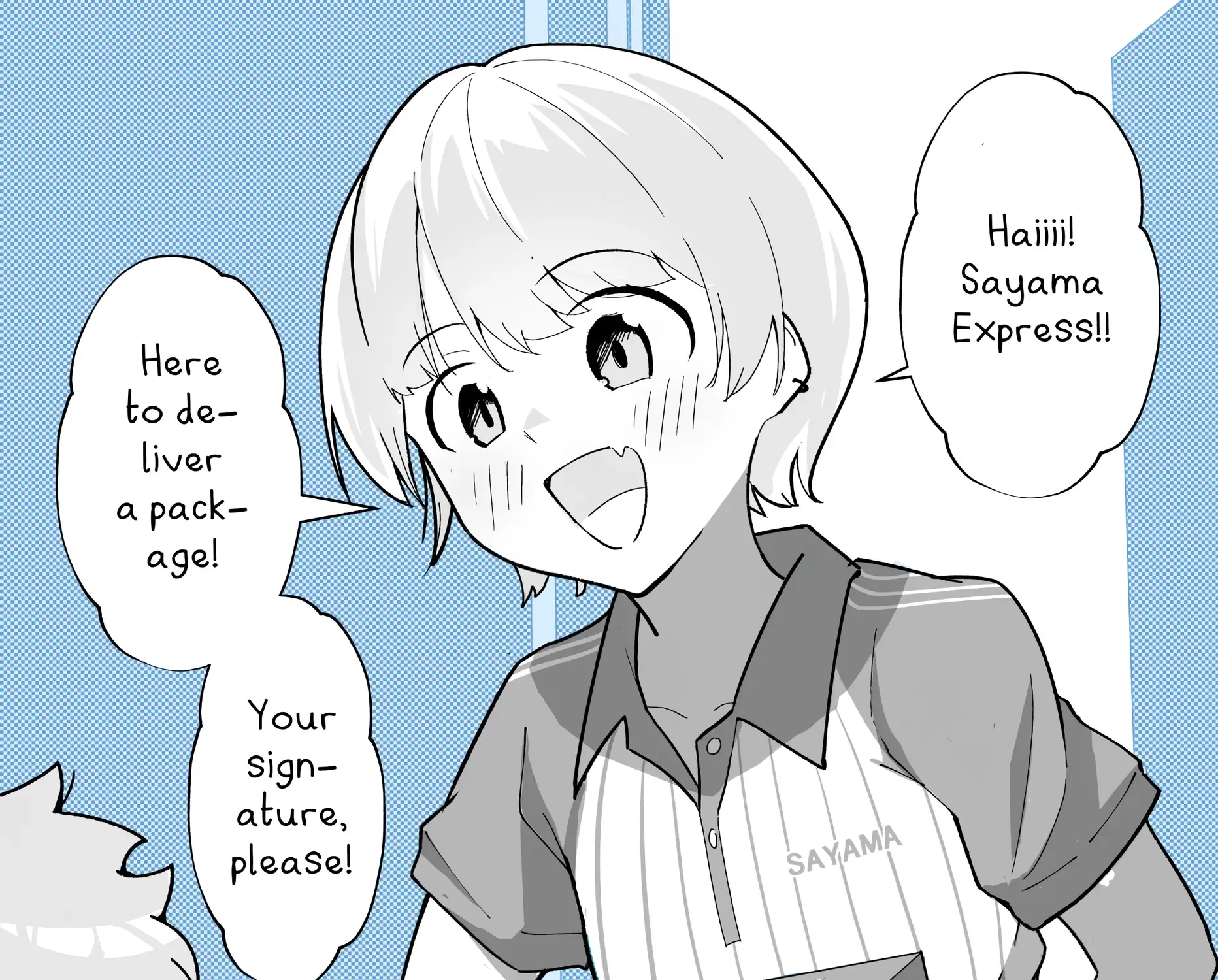 The Delivery Lady Came Zinmanga X Chapter 14 Page 1