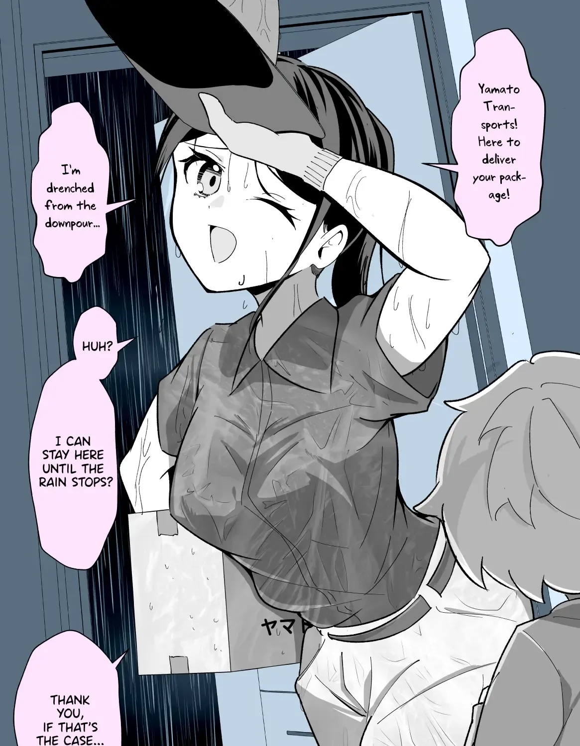 The Delivery Lady Came Zinmanga X Chapter 9 Page 1