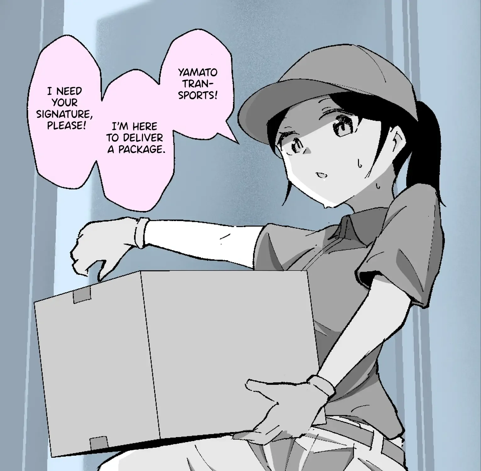 The Delivery Lady Came Zinmanga X Chapter 2 Page 1