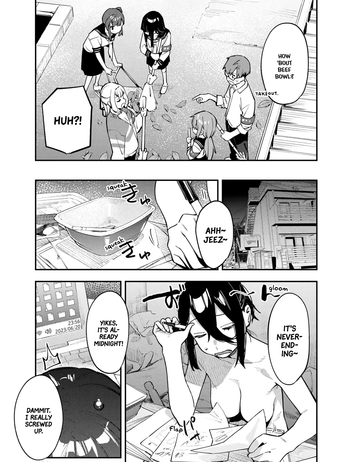 Seitokai ni mo Ana wa Aru! Zinmanga X Chapter 53 Page 13