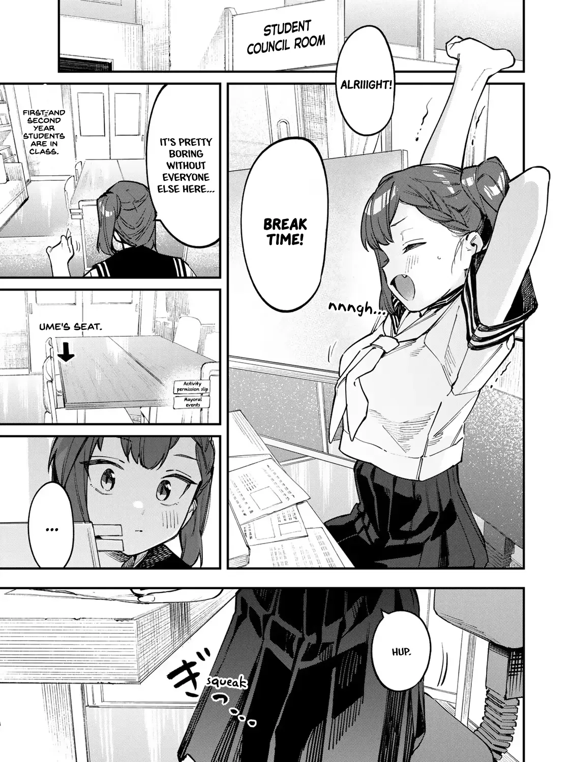 Seitokai ni mo Ana wa Aru! Zinmanga X Chapter 51 Page 1
