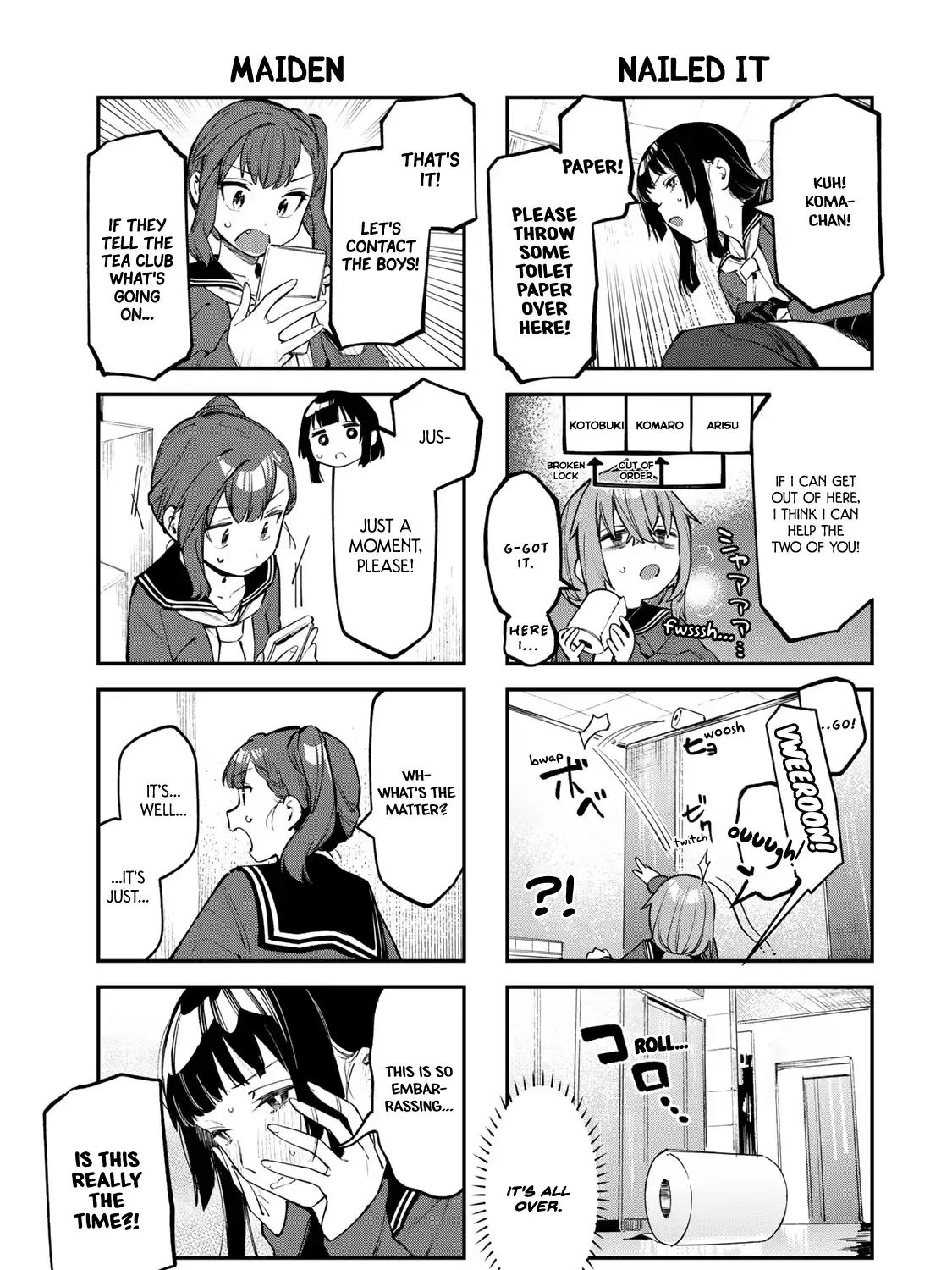 Seitokai ni mo Ana wa Aru! Zinmanga X Chapter 37 Page 9