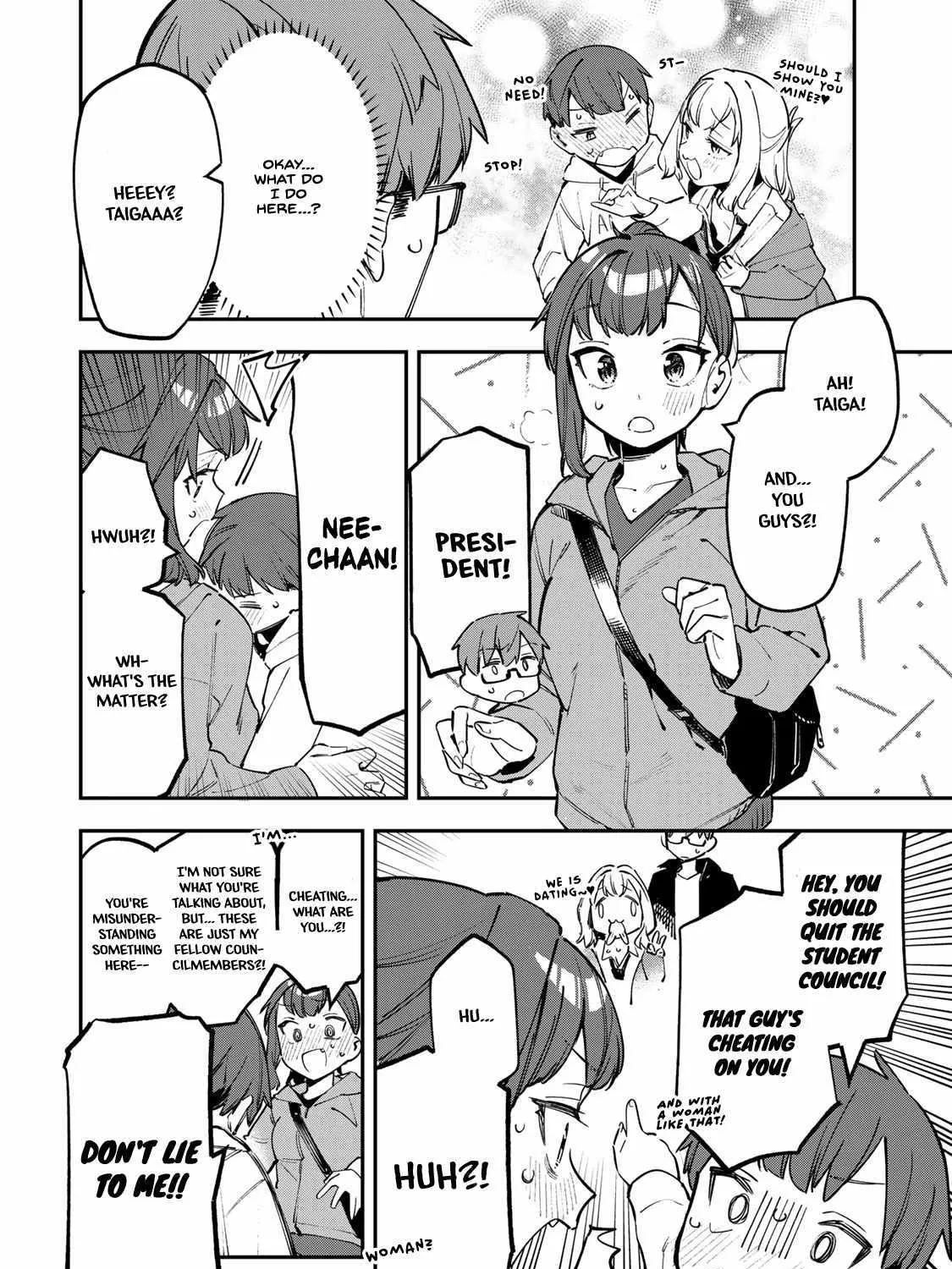 Seitokai ni mo Ana wa Aru! Zinmanga X Chapter 36 Page 11