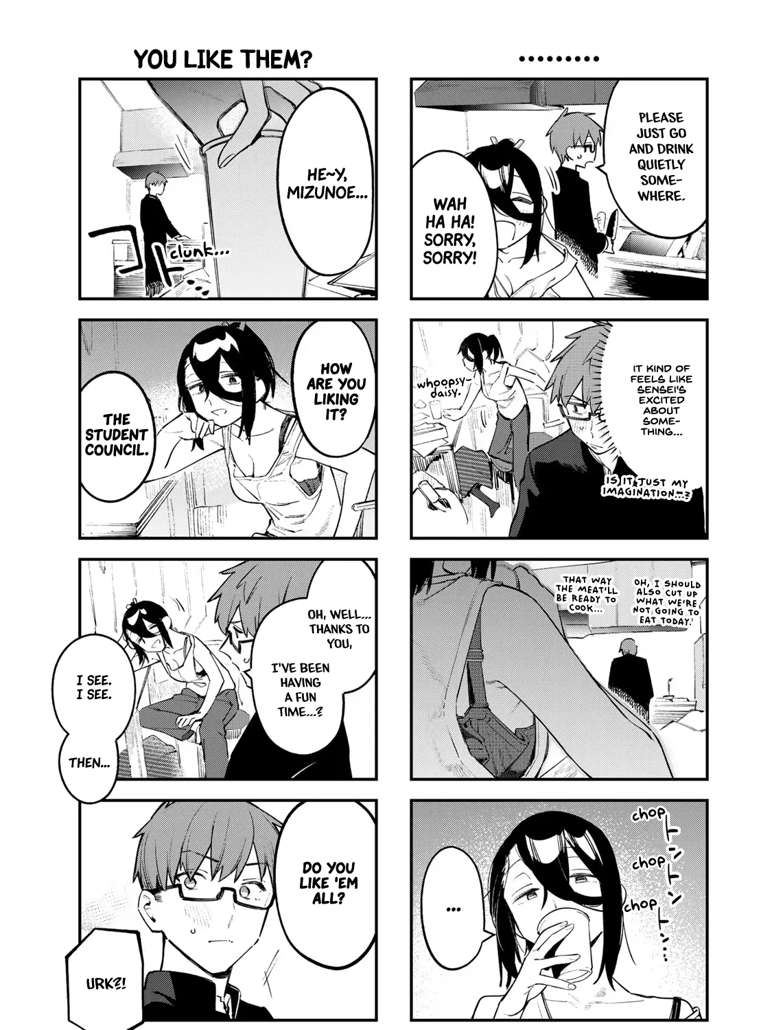 Seitokai ni mo Ana wa Aru! Zinmanga X Chapter 25 Page 9