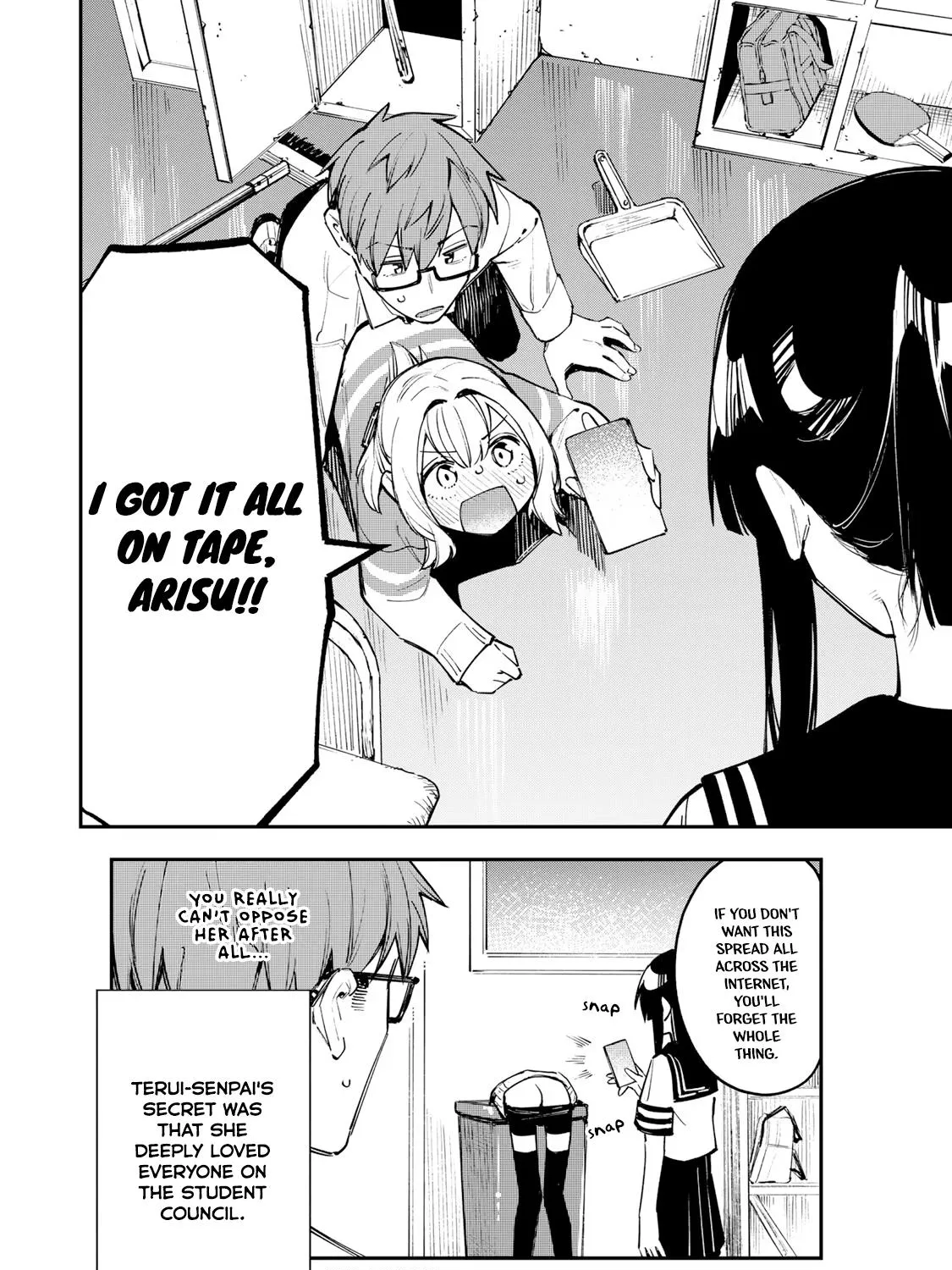 Seitokai ni mo Ana wa Aru! Zinmanga X Chapter 22 Page 19